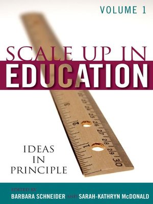 cover image of Scale-Up in Education